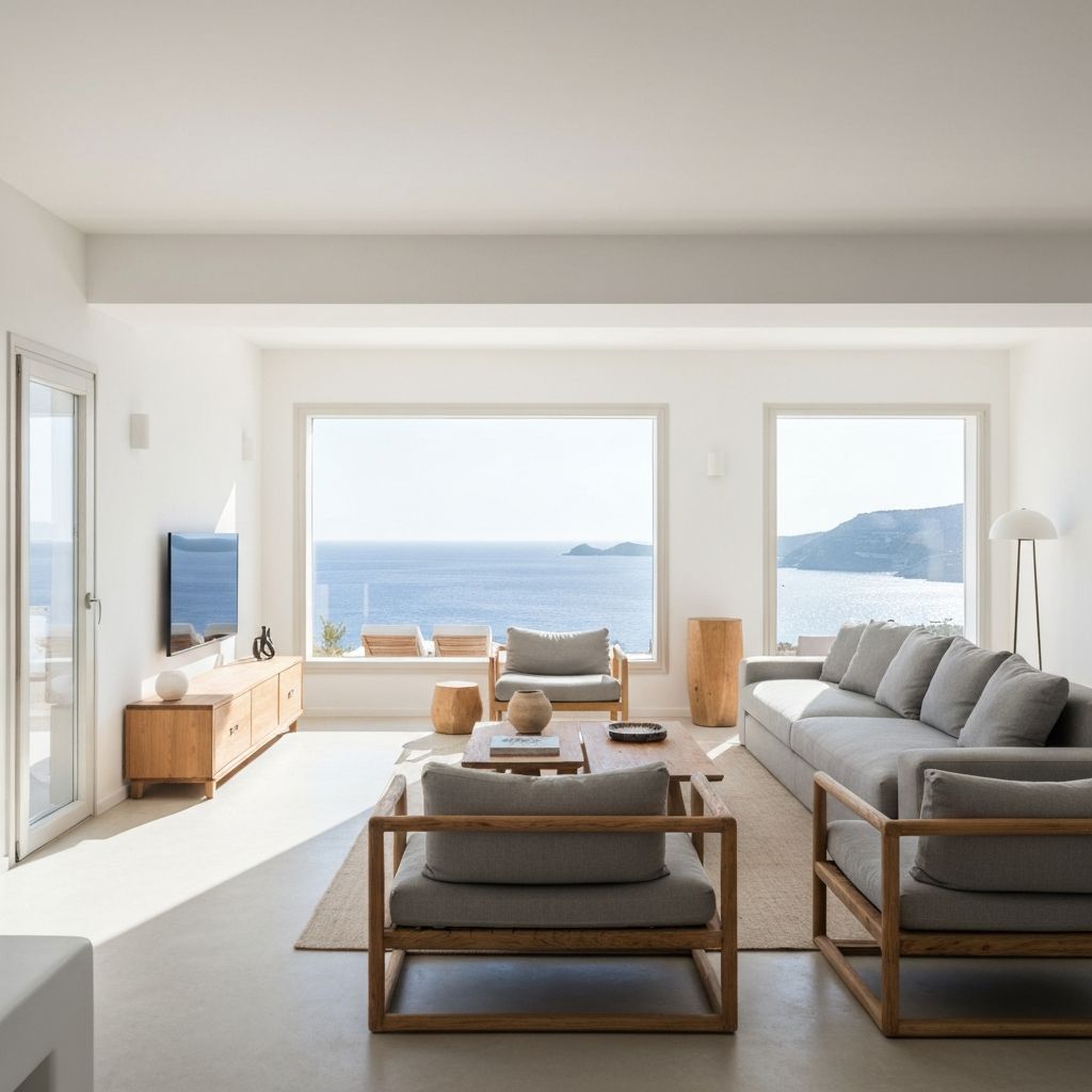 Modern villa interior